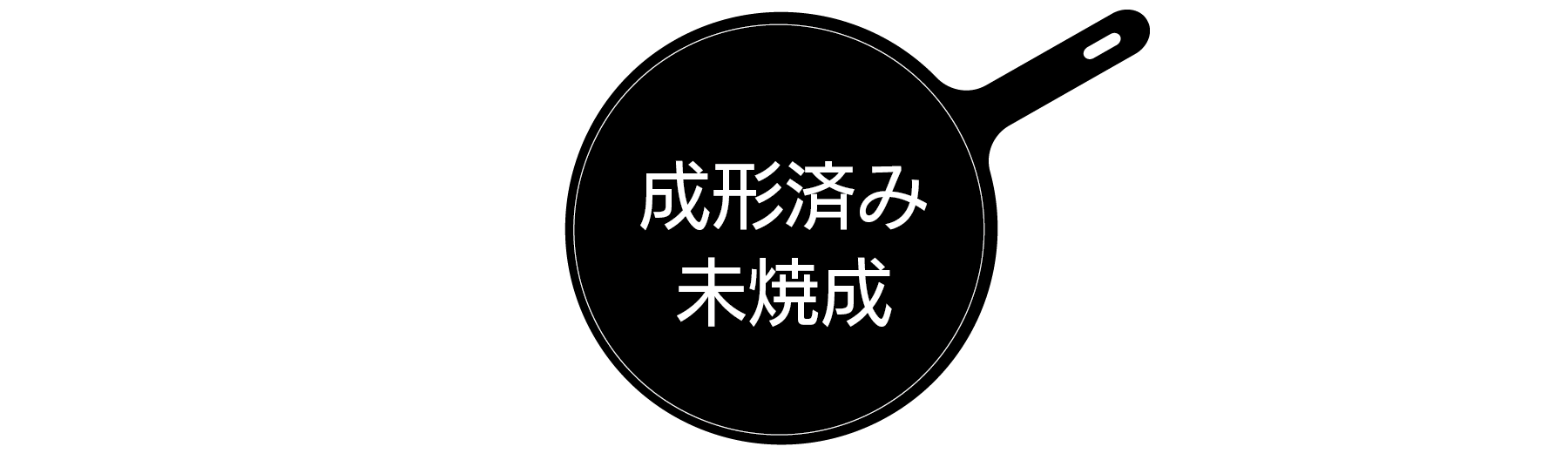 成形済み未焼成
