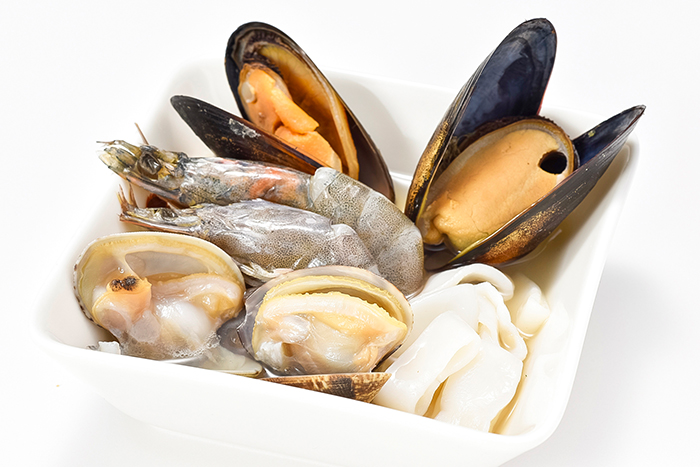 地中海風4種魚介のミックス